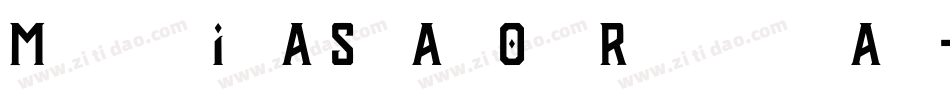 Myfrida Shadow Regular字体转换